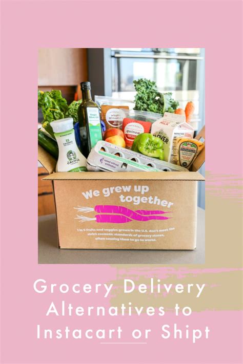 other grocery delivery besides instacart.